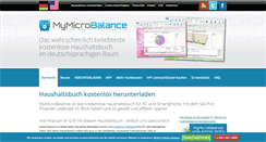 Desktop Screenshot of mymicrobalance.com